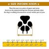 Dog Boots; Waterproof Dog Shoes; Dog Booties with Reflective Rugged Anti-Slip Sole and Skid-Proof; Outdoor Dog Shoes for Medium Dogs 4Pcs